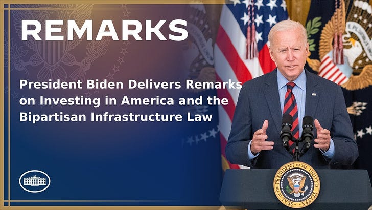 LIVE: Joe Biden Announces Another Infrasexy Infrastucture Week, At A Brewery!