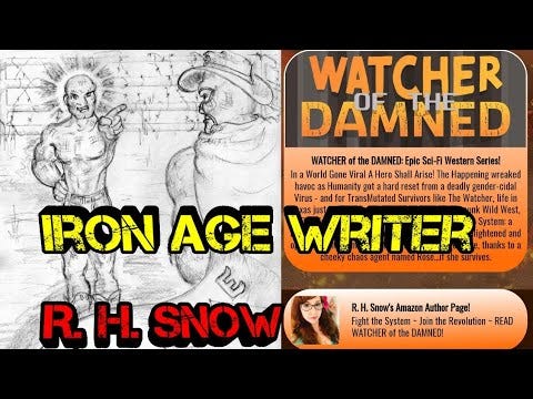 OMGOSH Y'ALL - WATCHER of the DAMNED Featured by Famous YouTuber, "A Drink With Crazy"!