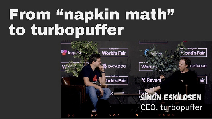 Pushing software engineering limits with "napkin math"