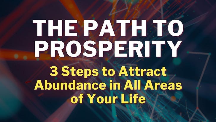 The Path to Prosperity [workshop replay]