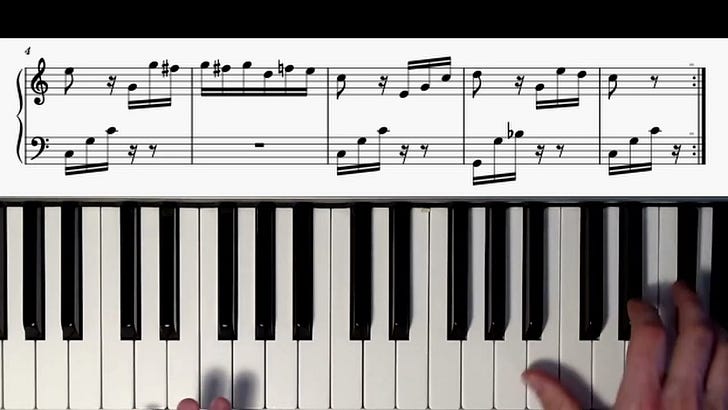 A modal twist on Für Elise