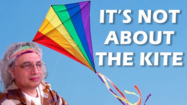 It's not just about the kite pattern...