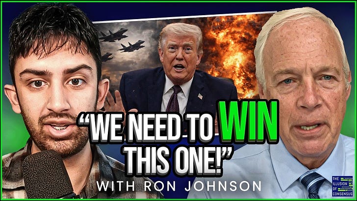 Full Video: Debate with Senator Ron Johnson on Iran War