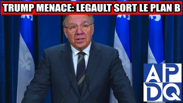 Analyse du départ de François Legault et des deux “urgences” CAQ — APDQ