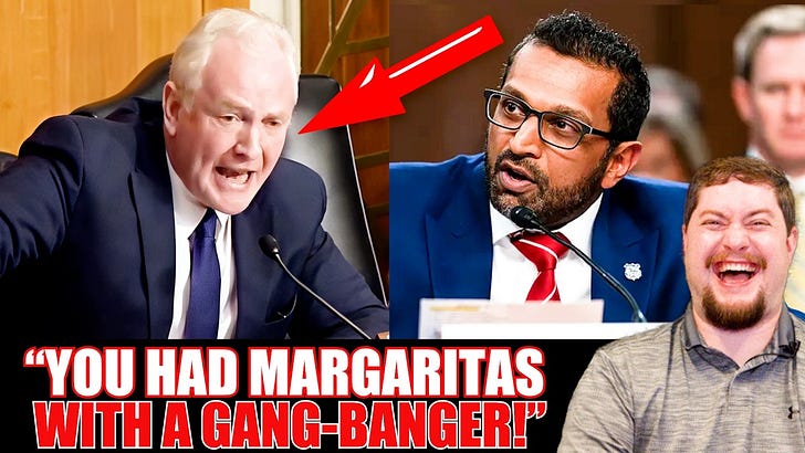 Kash Patel NUKES Dem Chris Van Hollen for partying with "gang-banging" illegal immigrant
