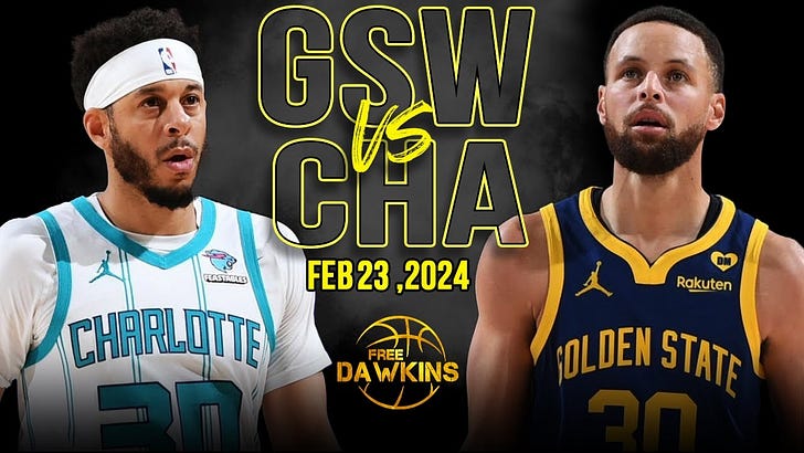 Gsw vs hornets online live