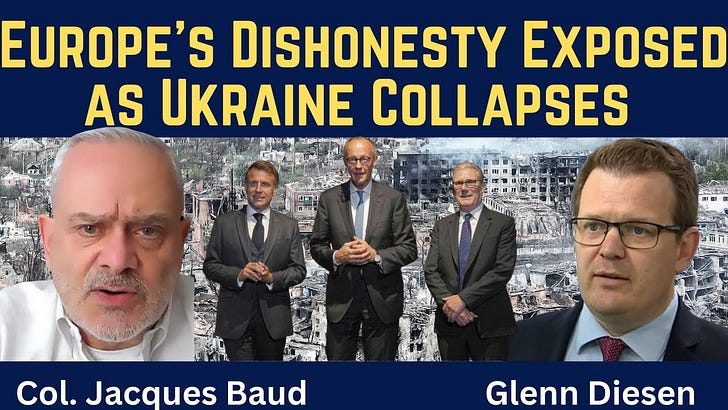 Jacques Baud: Europe's Dishonesty Exposed as Project Ukraine Collapses