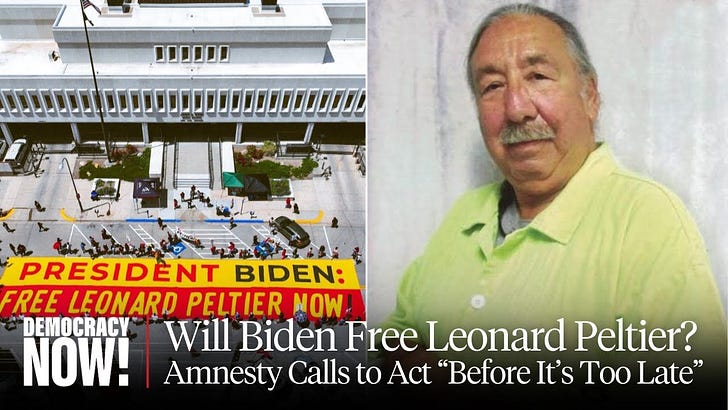 🔓 Calls for Pardon: Amnesty International Urges Biden to Release Leonard Peltier Before Leaving Office