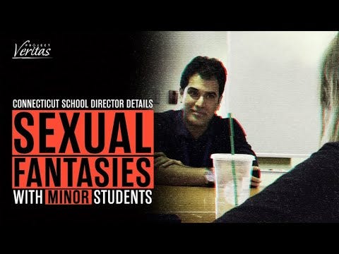 Project Veritas Exposes Middle School Teacher's Sexual Fantasies with Students