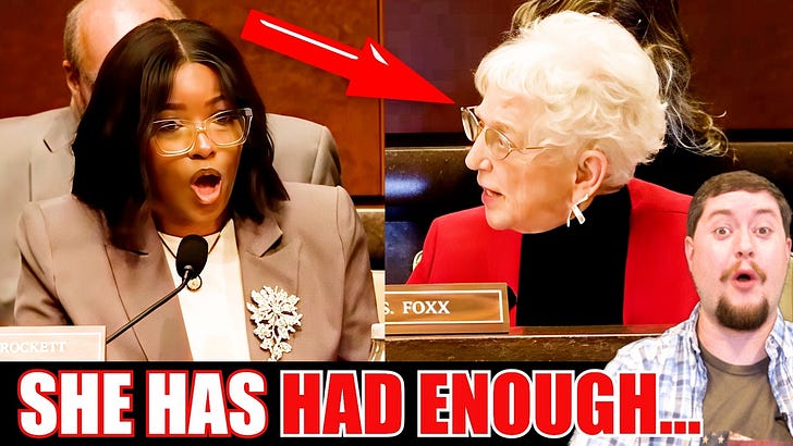 MAGA firecracker gives Jasmine Crockett HELL, fact-checks her in front of the entire nation