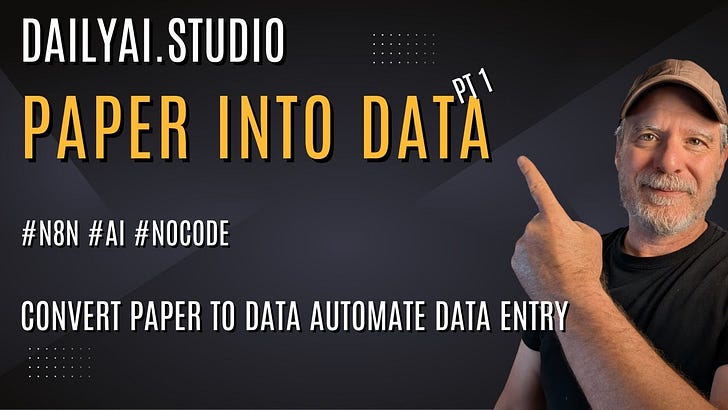 Preview image for From Paper to Data - Automate Data Entry