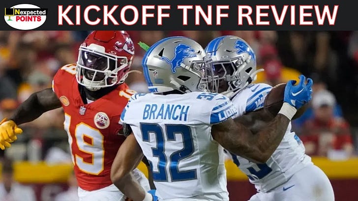 Week 3 TNF 49ers-Giants: Advanced Review - by Kevin Cole