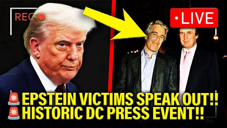 Epstein Survivors Press Conference - Release The Epstein Files!