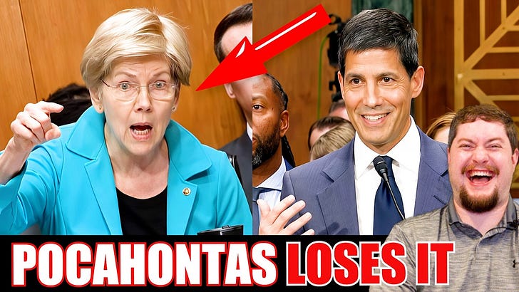 Trump's new Fed chair causes Elizabeth Warren to MALFUNCTION in front of the nation