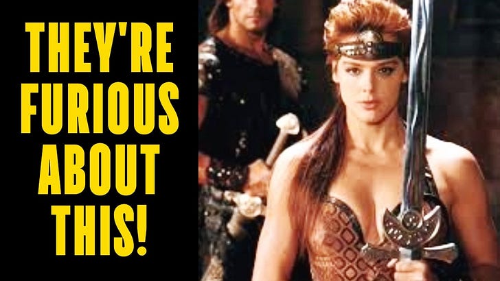 VIDEO: Tor Dot Com Loses It Over 1985 Red Sonja Movie