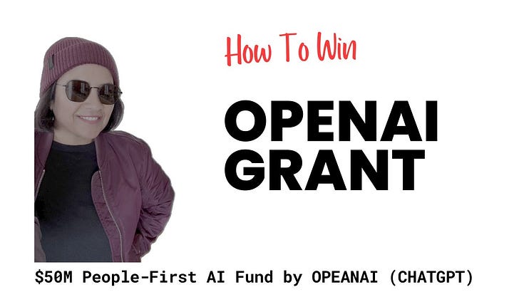 YouTube thumbnail — How to secure OpenAI ChatGPT grant funding
