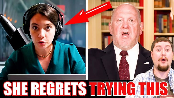 Tom Homan teaches biased NY Times reporter a lesson she will NEVER FORGET during tense clash