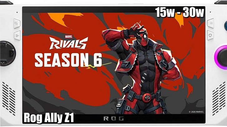 Marvel Rivals Asus Rog Ally Z1 Settings - by TechHarmonics