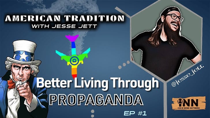 ANNOUNCEMENT 📣 The World Debut of Jesse Jett's New Show, American Tradition, premiered at 10pm ET TONIGHT! w/ host @indleftnews on @GetIndieNews @jesse_jett