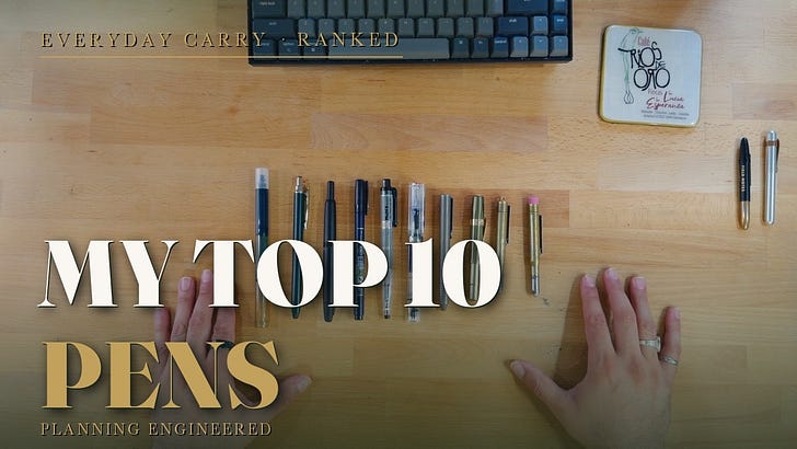 Stationery Pulse: Pen Show Recaps, a Leather Jacket, and My Top 10 Pens