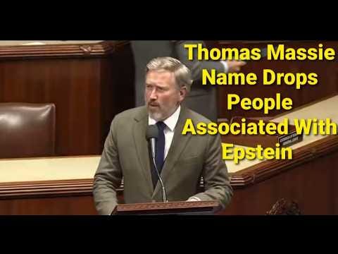 THOMAS MASSIE NAMES 14 Epstein Co-Conspirators On The House Floor — And Demands They Be Prosecuted
