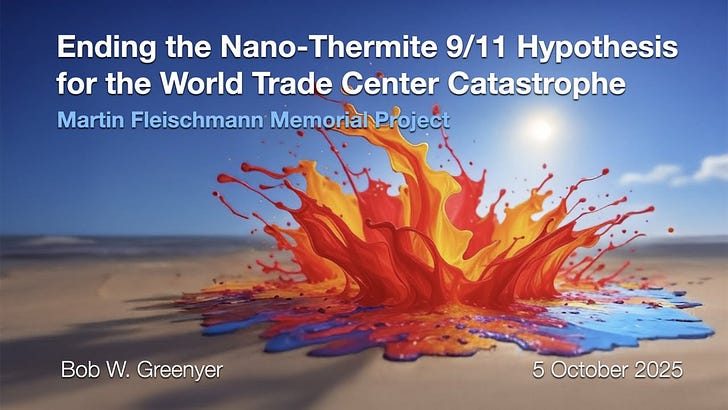 Ending the Nano-Thermite 9/11 Hypothesis for the World Trade Center Catastrophe UPDATE#1 - 1963 Bayer patent