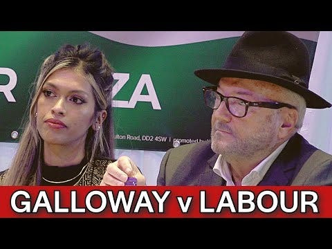 "George Galloway backs Labour Whistleblower against Starmer Aide amid East London chaos"