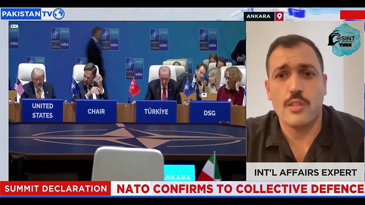 Pakistan TV'de NATO zirvesi hakkındaki görüşlerimizi aktardık
