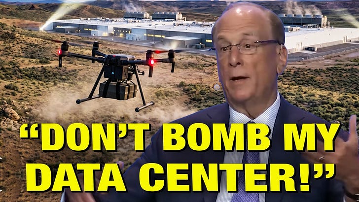 Prezes BlackRock Larry Fink najwyraźniej obawia się aktów sabotażu wymierzonych w centra danych AI ze strony rozgniewanych obywateli.