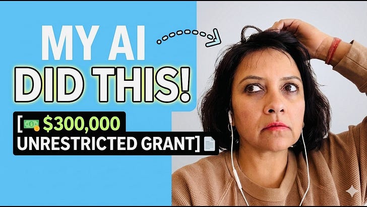 GrantOrb IDEAS feature — AI-generated funder-aligned project concepts