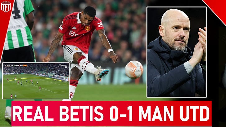 Real Betis 0-1 Manchester United (Agg 1-5): Marcus Rashford scores