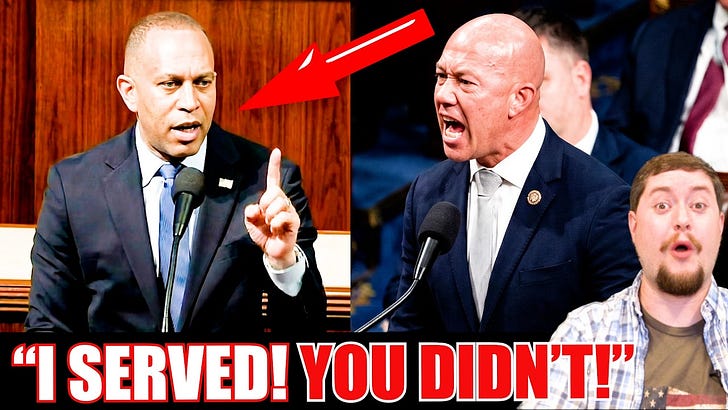 MAGA Purple Heart recipient TAKES DOWN Hakeem Jeffries in front of the entire nation