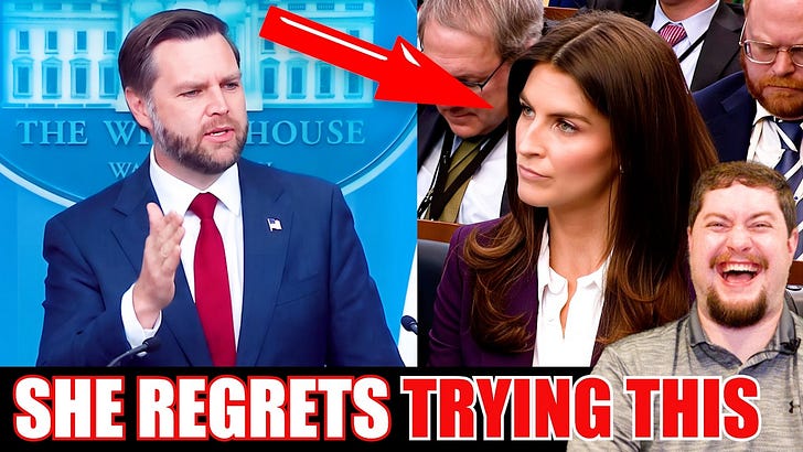 JD Vance fires back at CNN’s Kaitlan Collins for half-baked trap question - Puts her in her place!
