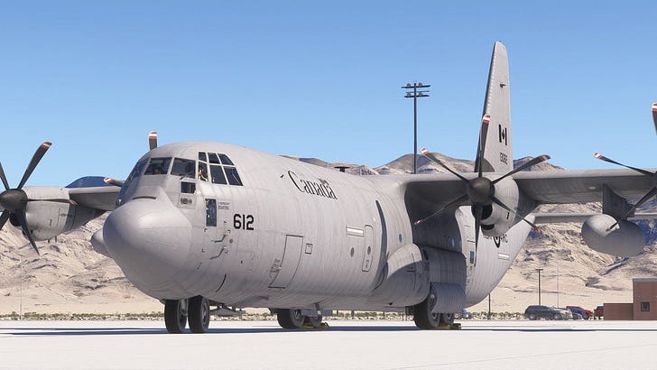 First look at the Blackbird Simulation Lockheed Martin C130J Super ...