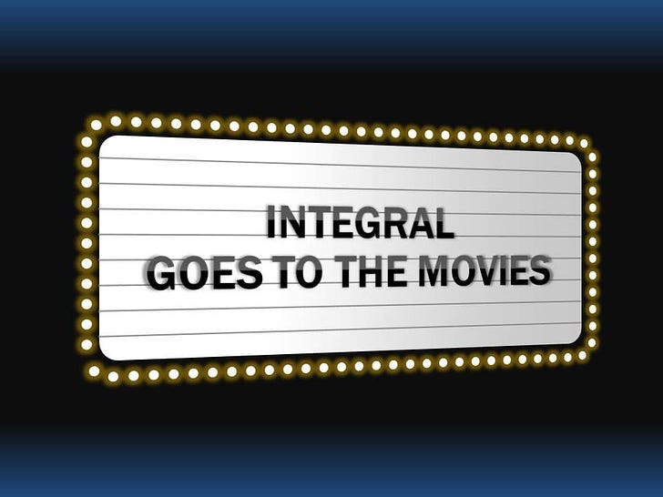 Integral Goes to the Movies (Video)