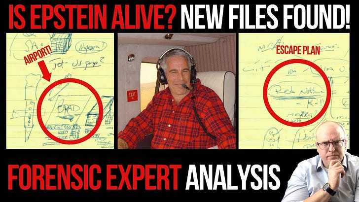 JEFFREY EPSTEIN'S SCRIBBLES + DOODLES