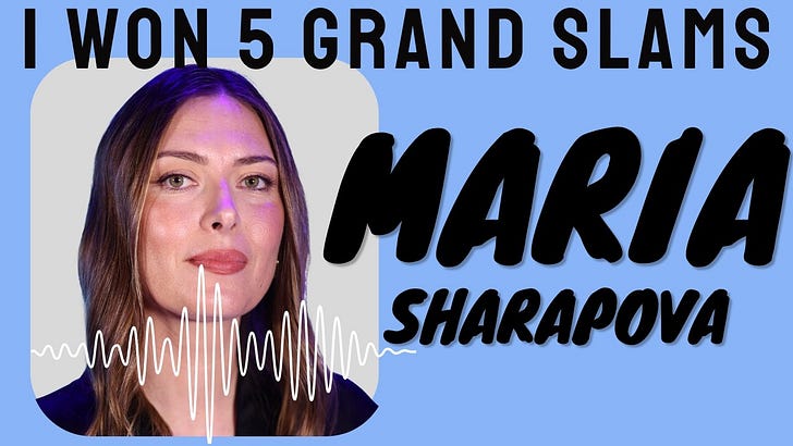Maria Sharapova - Tennis Icon | Entrepreneur | Investor | New Media Creator