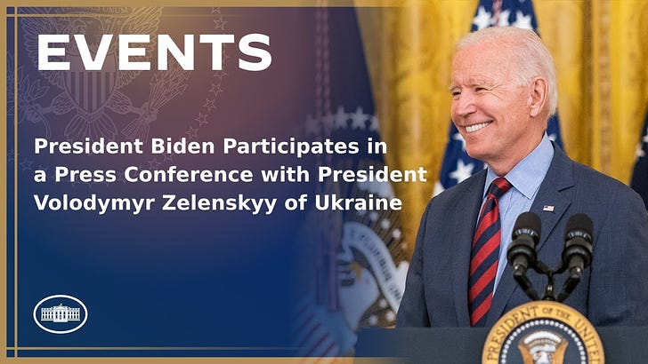 LIVE: Biden And Zelenskyy Sittin' In A Tree, FIGHTING FOR DEMOCRACY