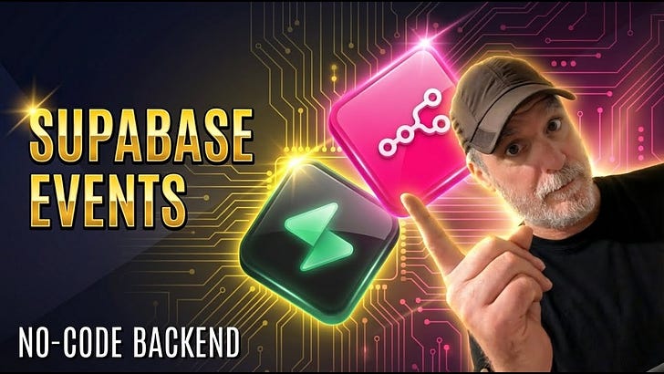 Preview image for The Event-Driven AI Stack: Supabase + n8n (Video Companion)