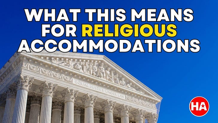 MAJOR WIN for RELIGIOUS FREEDOM!