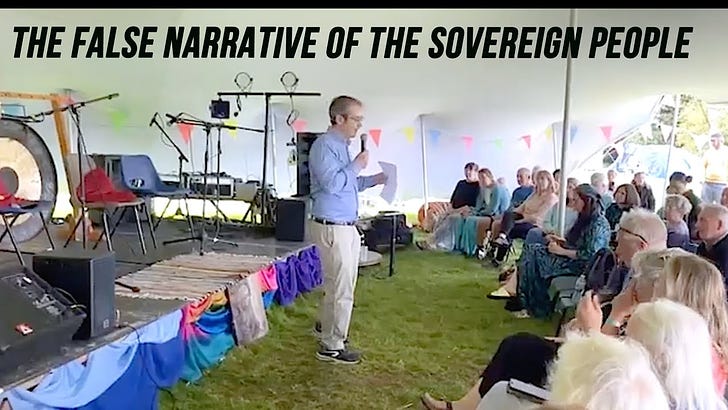 The Myth of the "Sovereign People" Obscures the Enslaving Consequences of Centralised "Democracy"