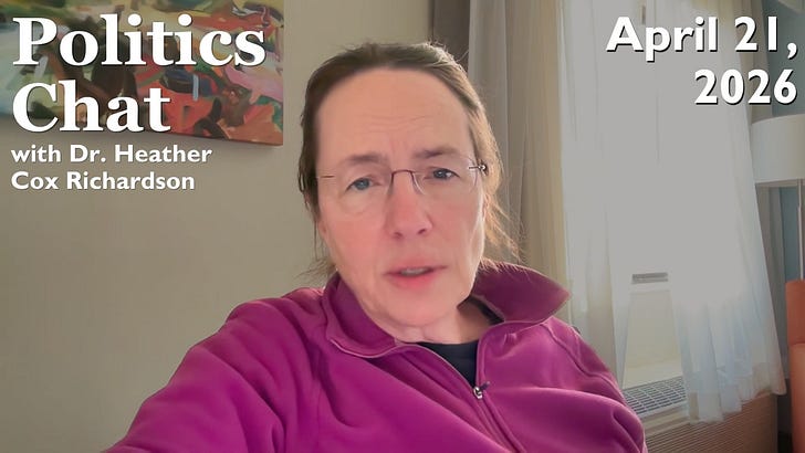 Politics Chat, April 21, 2026