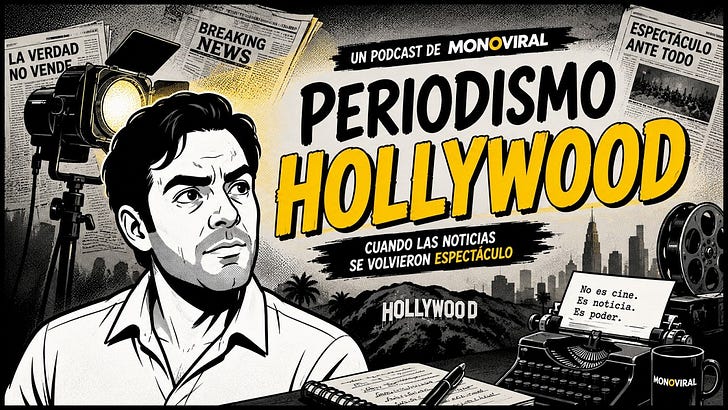 Podcast: la hollywoodización del periodismo en la era de la IA