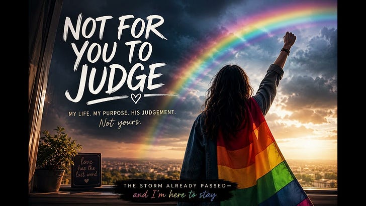 Pride 2026: Not For You to Judge