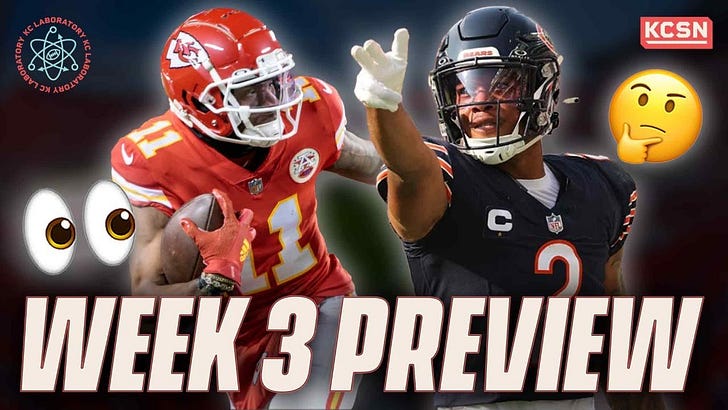 BEARS vs CHIEFS NFL Picks and Predictions (Week 3)