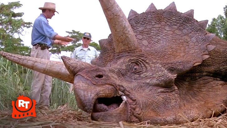 The Triceratops Scene - Jurassic Park (1994)