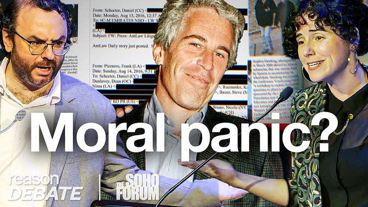 You can now view this week's "Great Epstein Debate"