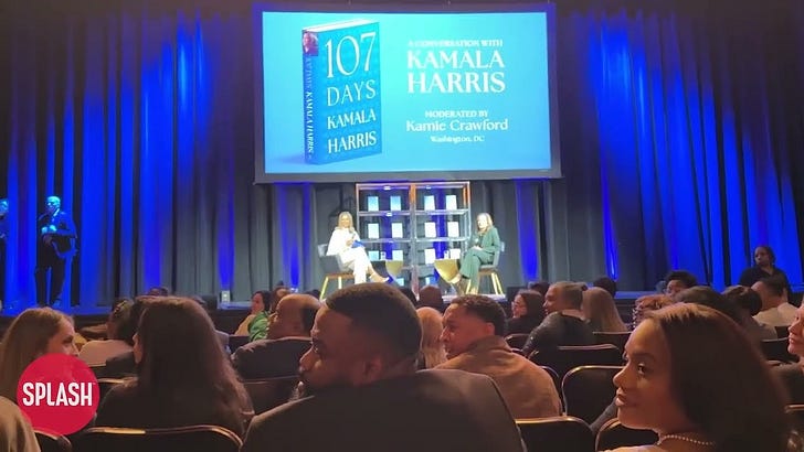 Pro-Palestinian Protesters Disrupt Kamala Harris Book Tour, again...