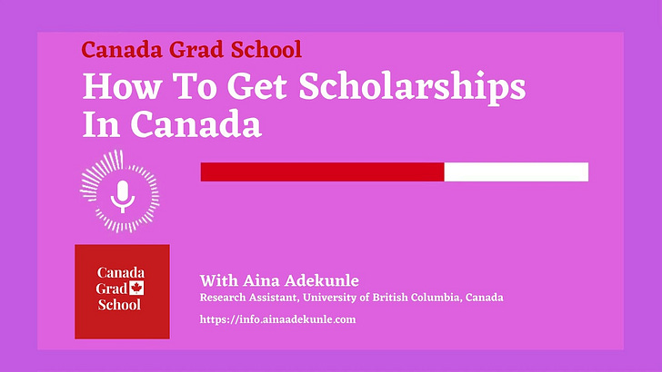 Canada Grad School 