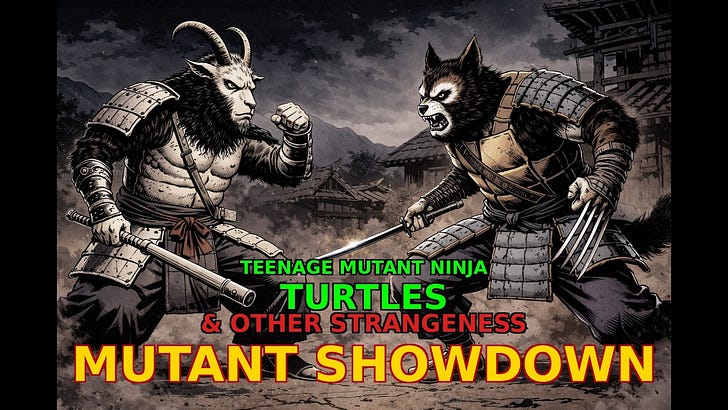 Wolverine vs Goatman | TMNT Solo Actual Play | EP01